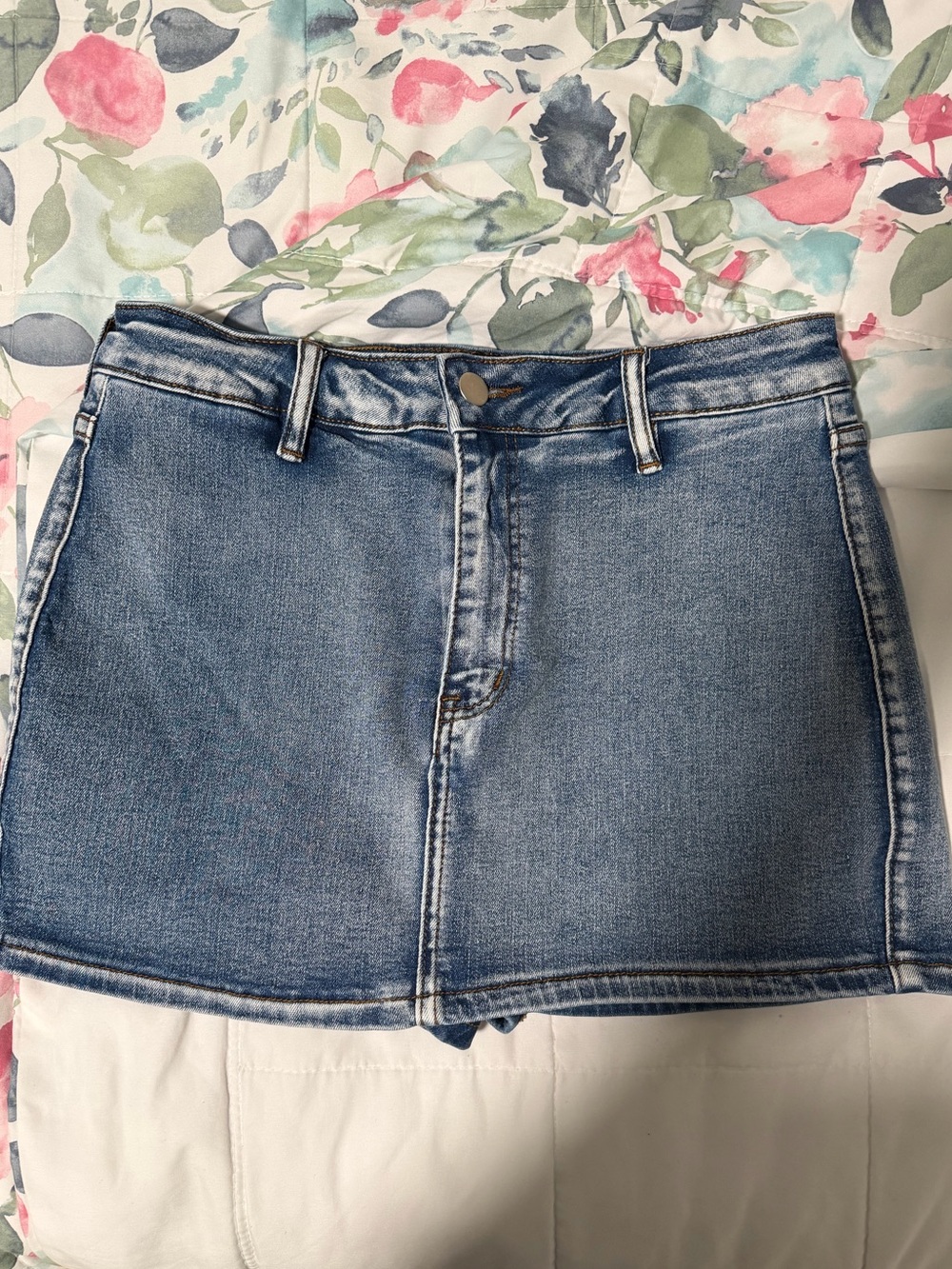 Mini Jean Skort